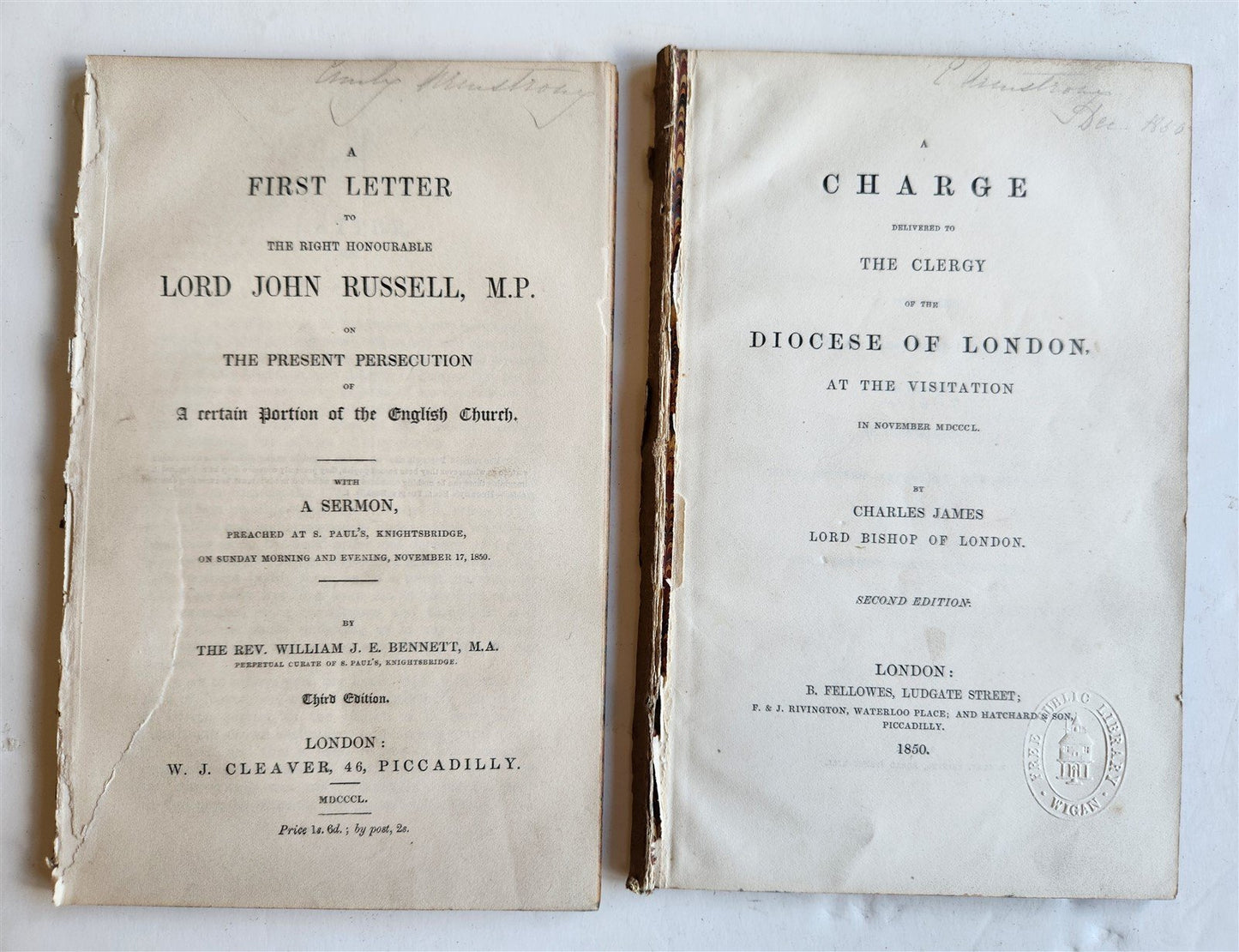 18th-19th century 13 THEOLOGICAL PAMPHLETS & SERMONS in ENGLISH antique