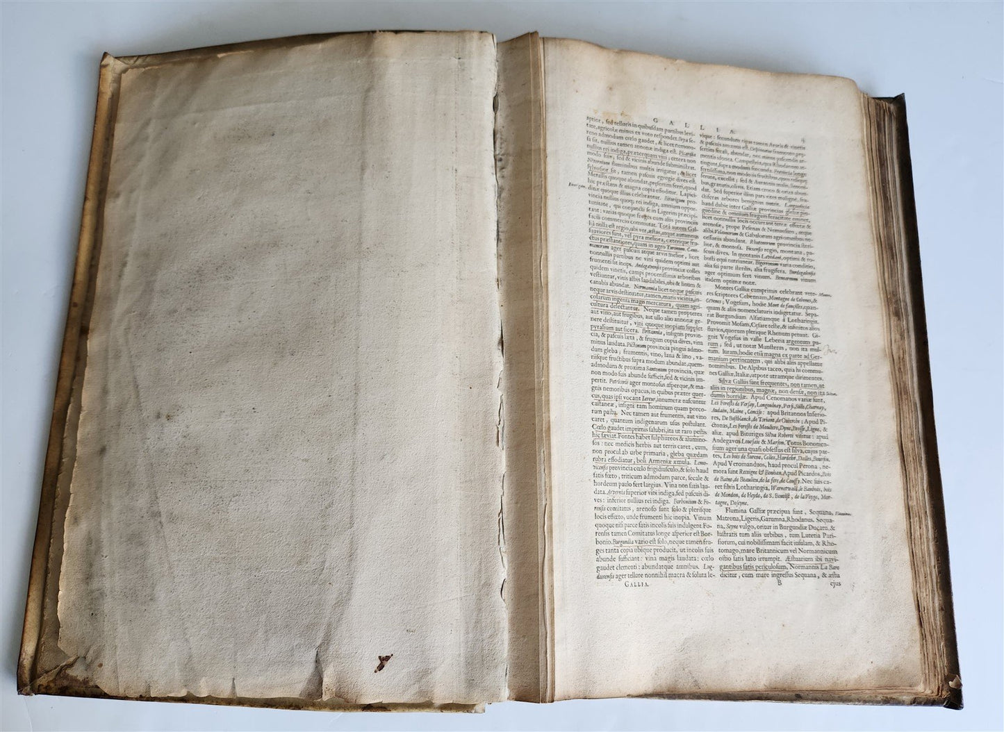 1640 THEATRUM ORBIS TERRARUM SIVE ATLAS by JOAN BLAEU antique VELLUM BINDING