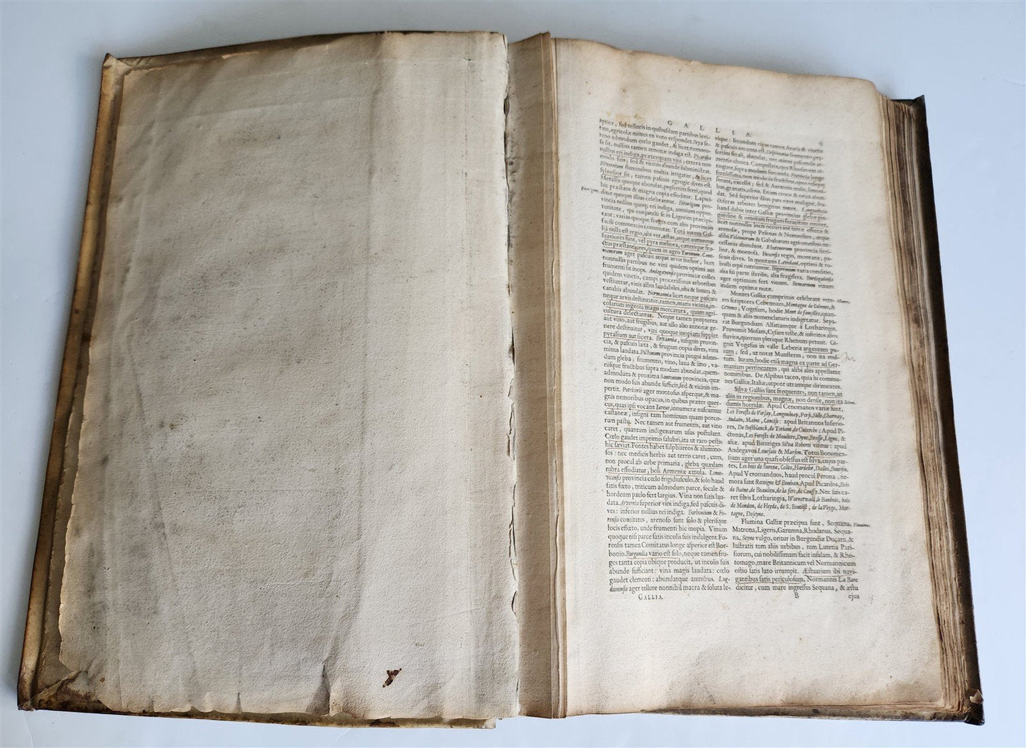 1640 THEATRUM ORBIS TERRARUM SIVE ATLAS by JOAN BLAEU antique VELLUM BINDING