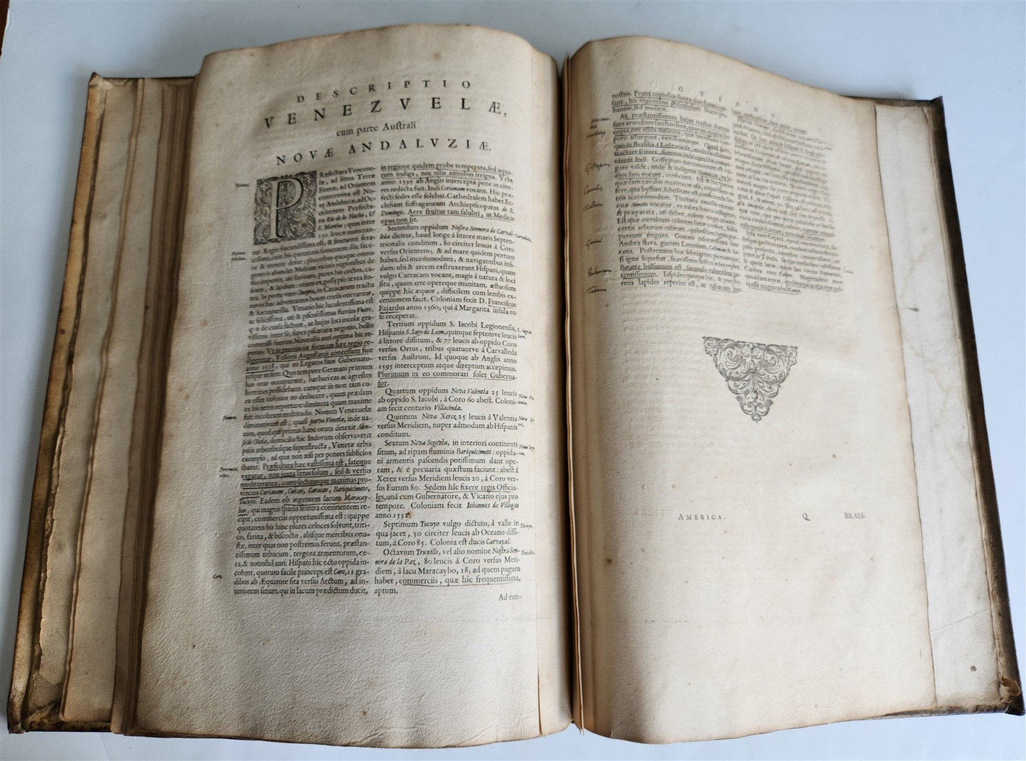 1640 THEATRUM ORBIS TERRARUM SIVE ATLAS by JOAN BLAEU antique VELLUM BINDING