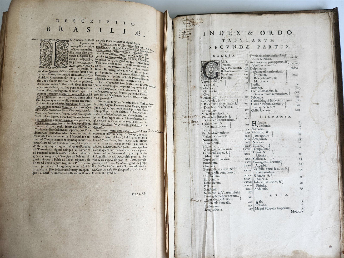 1640 THEATRUM ORBIS TERRARUM SIVE ATLAS by JOAN BLAEU antique VELLUM BINDING