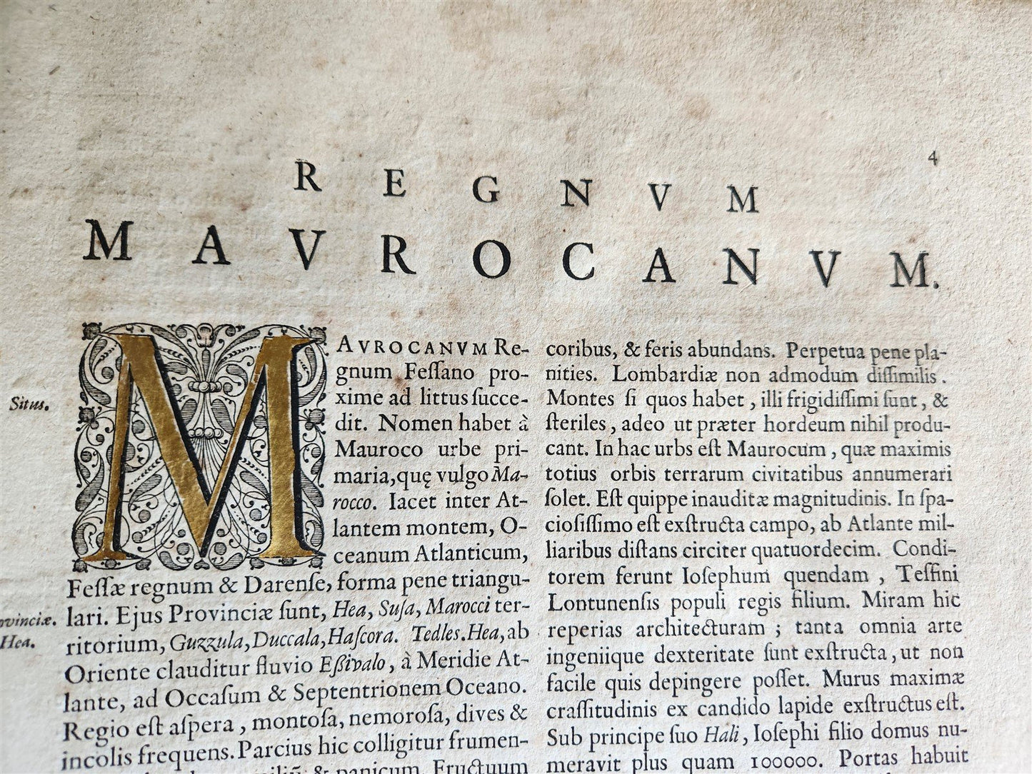 1640 THEATRUM ORBIS TERRARUM SIVE ATLAS by JOAN BLAEU antique VELLUM BINDING