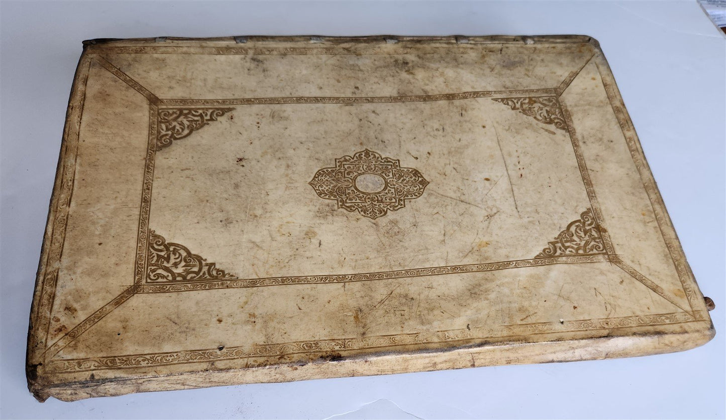 1640 THEATRUM ORBIS TERRARUM SIVE ATLAS NOVUS by J. BLAEU antique VELLUM BINDING