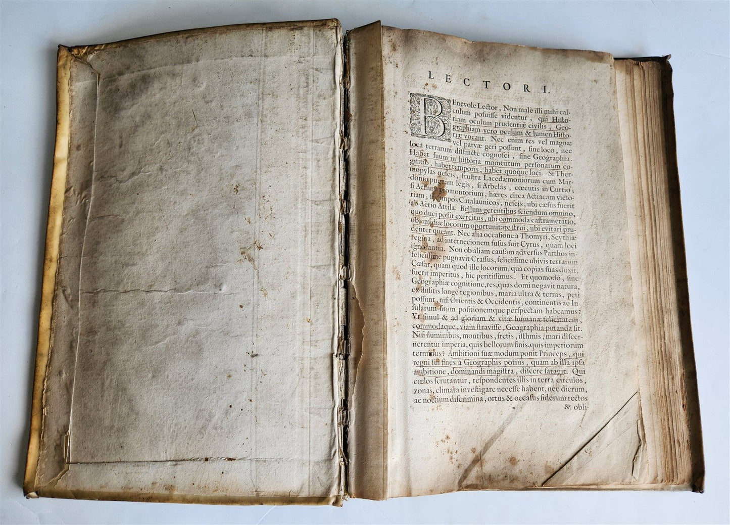 1640 THEATRUM ORBIS TERRARUM SIVE ATLAS NOVUS by J. BLAEU antique VELLUM BINDING