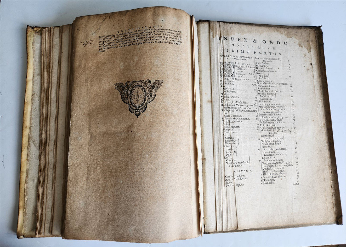 1640 THEATRUM ORBIS TERRARUM SIVE ATLAS NOVUS by J. BLAEU antique VELLUM BINDING