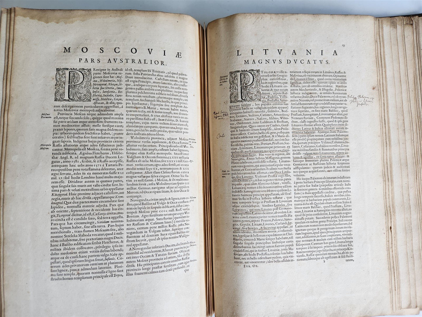 1640 THEATRUM ORBIS TERRARUM SIVE ATLAS NOVUS by J. BLAEU antique VELLUM BINDING