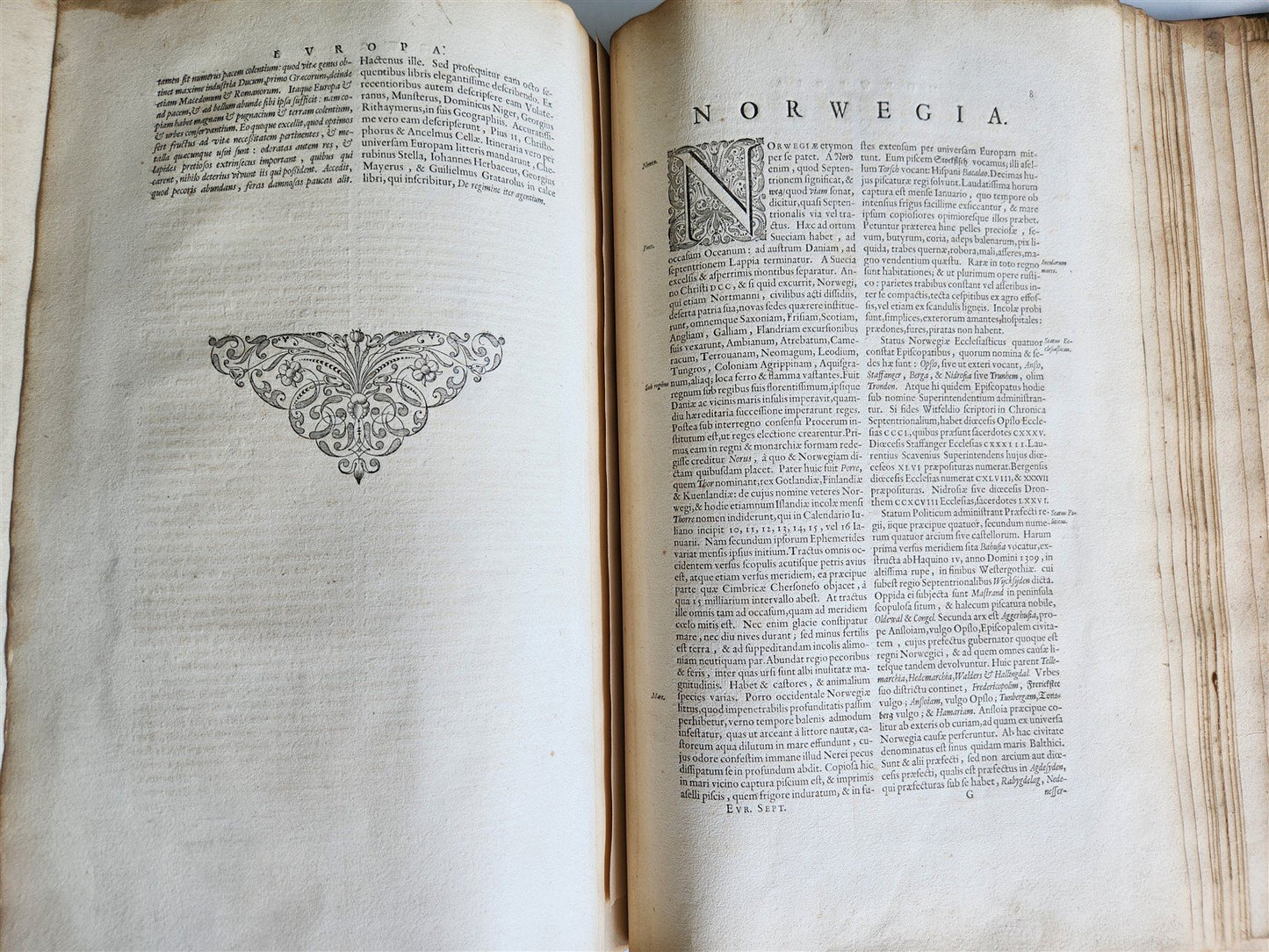 1640 THEATRUM ORBIS TERRARUM SIVE ATLAS NOVUS by J. BLAEU antique VELLUM BINDING