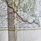 1640 ALSACE FRANCE antique MAP ALSATIA LANDGRAVIATUS