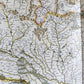 1640 ALSACE FRANCE antique MAP ALSATIA LANDGRAVIATUS