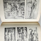 1943-1970 ALBRECHT DURER LOT of 3 ART & REFERENCE ALBUMS illustrated VINTAGE