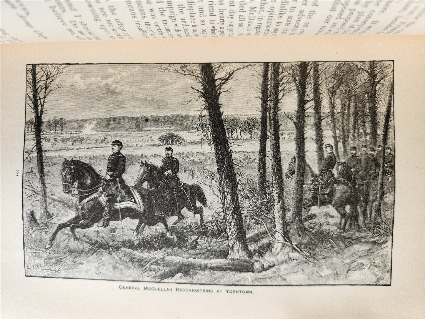 1887 McCLELLAN'S OWN STORY antique American Civil War history ILLUSTRATED