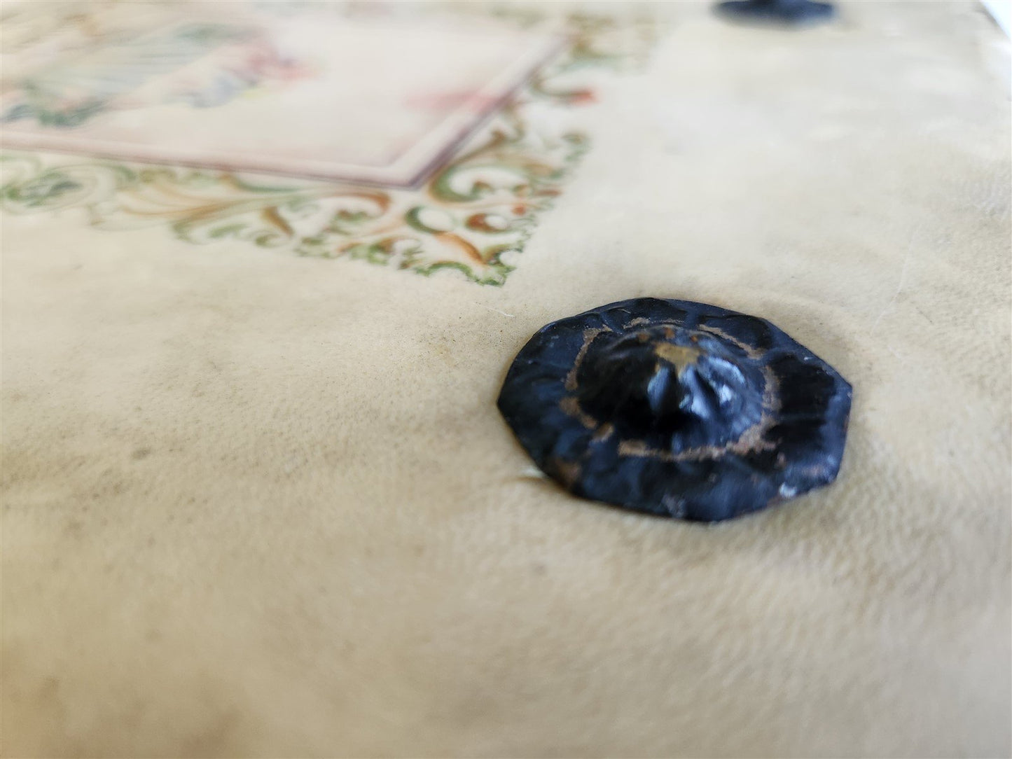 MANUSCRIPT in ITALIAN IMITATIO CHRISTI VELLUM BOUND