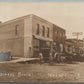 WOLSEY SD BUSINESS BLOCK ANTIQUE REAL PHOTO POSTCARD RPPC