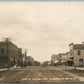 FLANDREAU SD MAIN STREET ANTIQUE REAL PHOTO POSTCARD RPPC