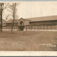 HURON SD RAILROAD DEPOT RAILWAY STATION ANTIQUE REAL PHOTO POSTCARD RPPC