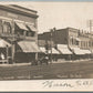 HURON SD DAKOTA AVENUE ANTIQUE REAL PHOTO POSTCARD RPPC