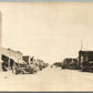 PLATTE SD MAIN STREET ANTIQUE REAL PHOTO POSTCARD RPPC