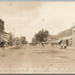 TYNDALL SD MAIN STREET ANTIQUE REAL PHOTO POSTCARD RPPC