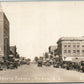HURON SD DAKOTA AVENUE 1931 ANTIQUE REAL PHOTO POSTCARD RPPC