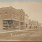 PARKER SD STREET VIEW ANTIQUE REAL PHOTO POSTCARD RPPC