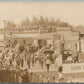 FREEMAN SD TABOR FIRE DEPARTMENT PARADE ANTIQUE REAL PHOTO POSTCARD RPPC