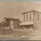 HIGHMORE SD BUSINESS STREET ANTIQUE REAL PHOTO POSTCARD RPPC