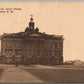 FAULKTON SD FAULK CO. COURT HOUSE ANTIQUE POSTCARD