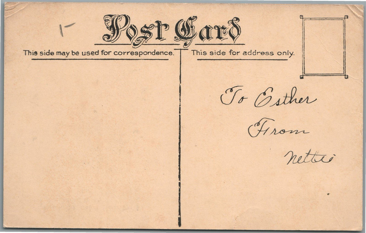 FAULKTON SD FAULK CO. COURT HOUSE ANTIQUE POSTCARD