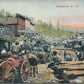 DEADWOOD SD GOLD RUSH ERA ANTIQUE POSTCARD