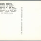 WEST HOT SPRINGS SD MOON HOTEL VINTAGE POSTCARD