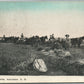 ABERDEEN SD WHEAT FIELDS ANTIQUE POSTCARD