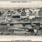 FLANDREAU SD BIRDSEYE VIEW ANTIQUE POSTCARD