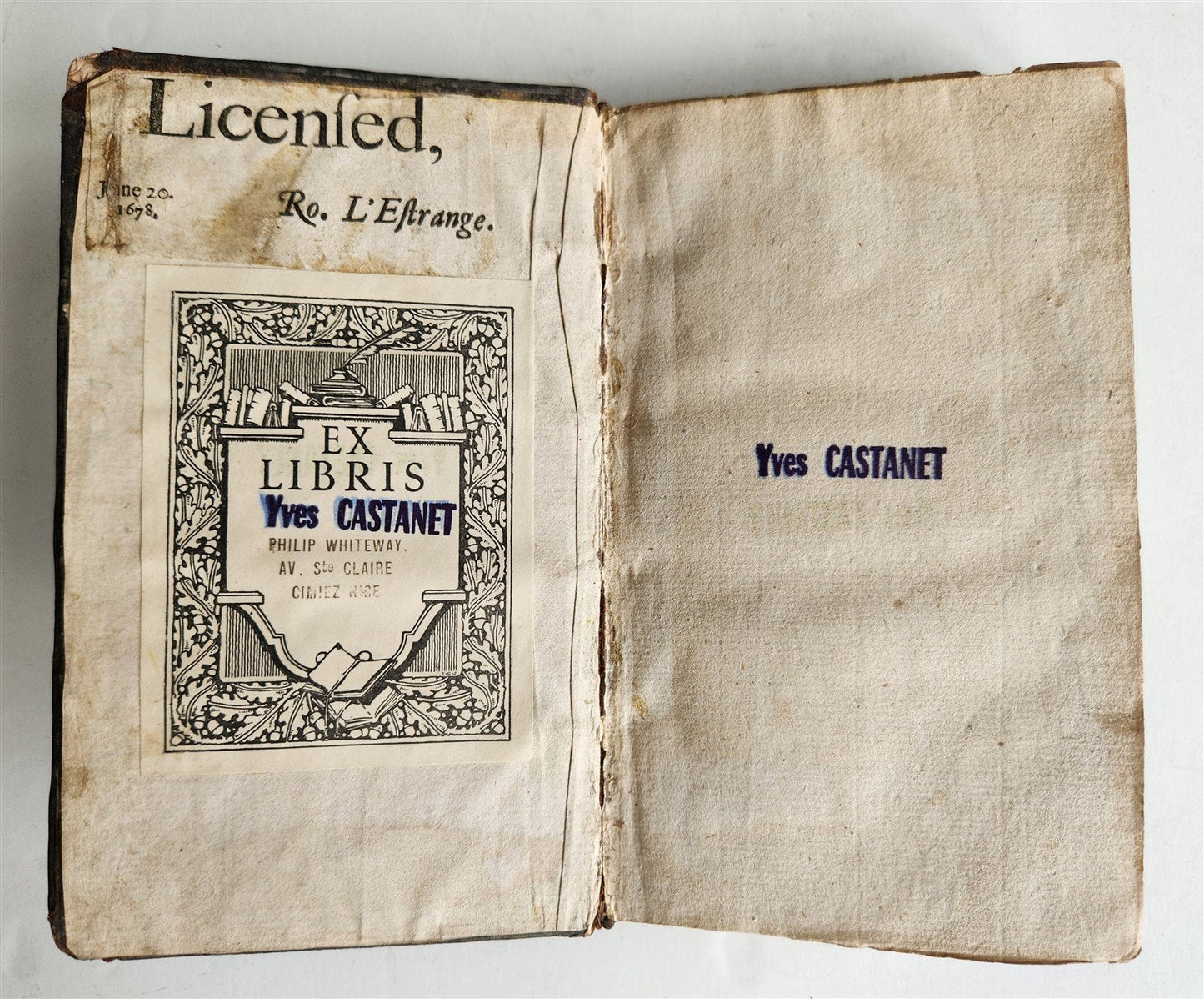 1678 PRESENT STATE of EGYPT antique 1672 VOYAGE of Johann Wansleben 1st EDITION