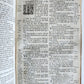 1661 BIBLE in ENGLISH antique OLD TESTAMENT Cambridge