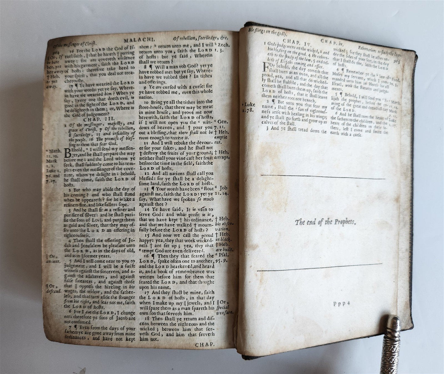 1661 BIBLE in ENGLISH antique OLD TESTAMENT Cambridge