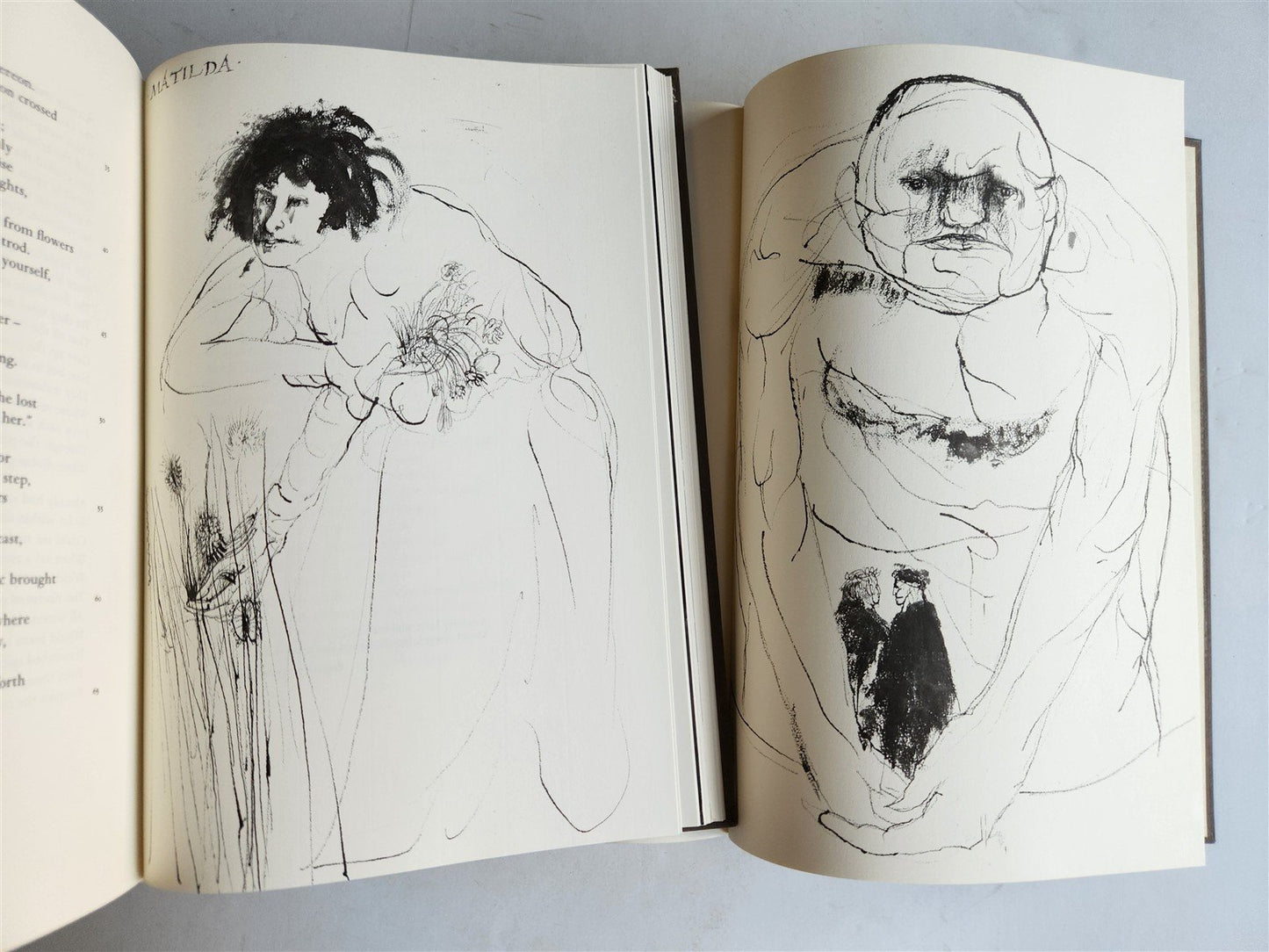 1969 DIVINE COMEDY by DANTE illustrated & SIGNED! by LEONARD BASKIN 3 VOLUMES