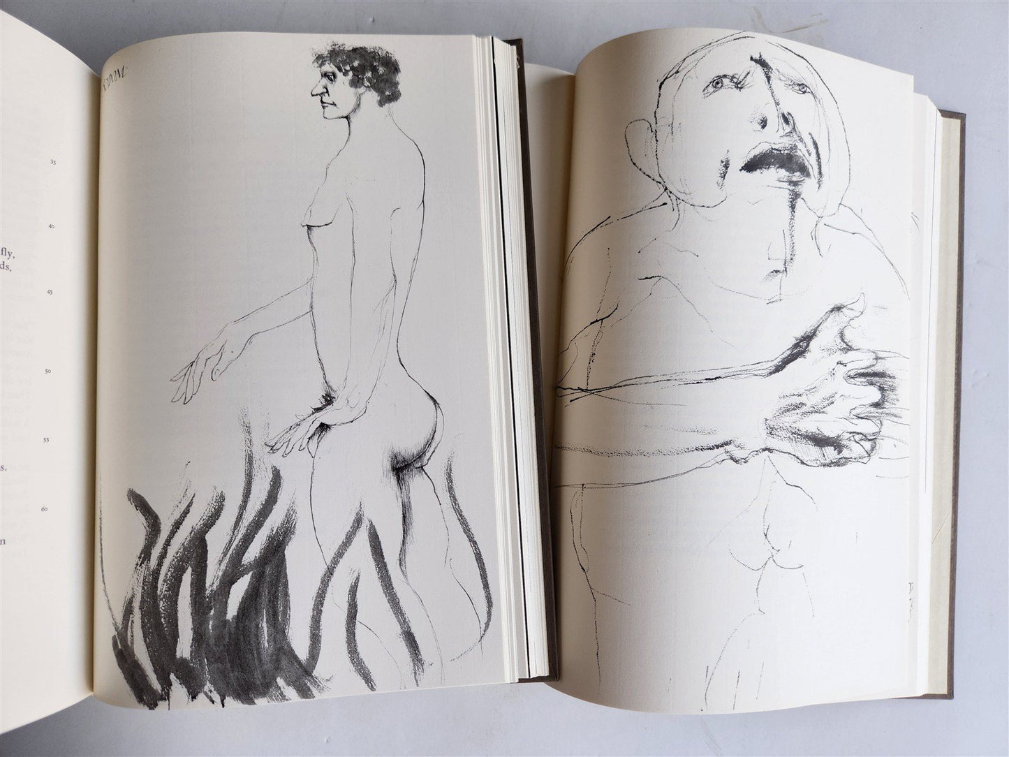 1969 DIVINE COMEDY by DANTE illustrated & SIGNED! by LEONARD BASKIN 3 VOLUMES