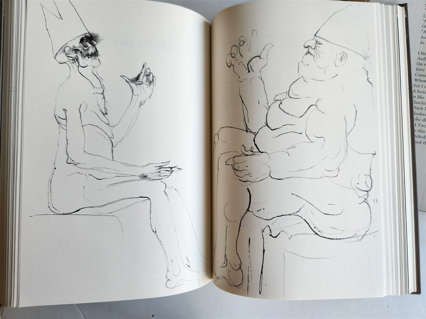 1969 DIVINE COMEDY by DANTE illustrated & SIGNED! by LEONARD BASKIN 3 VOLUMES