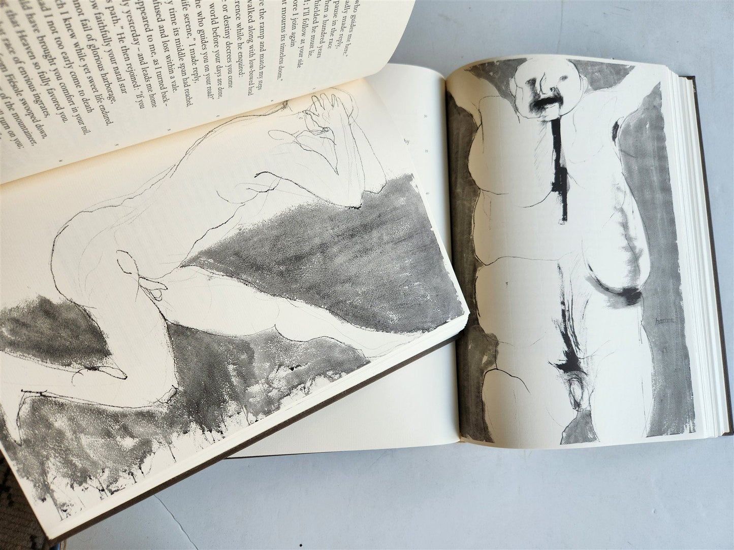1969 DIVINE COMEDY by DANTE illustrated & SIGNED! by LEONARD BASKIN 3 VOLUMES
