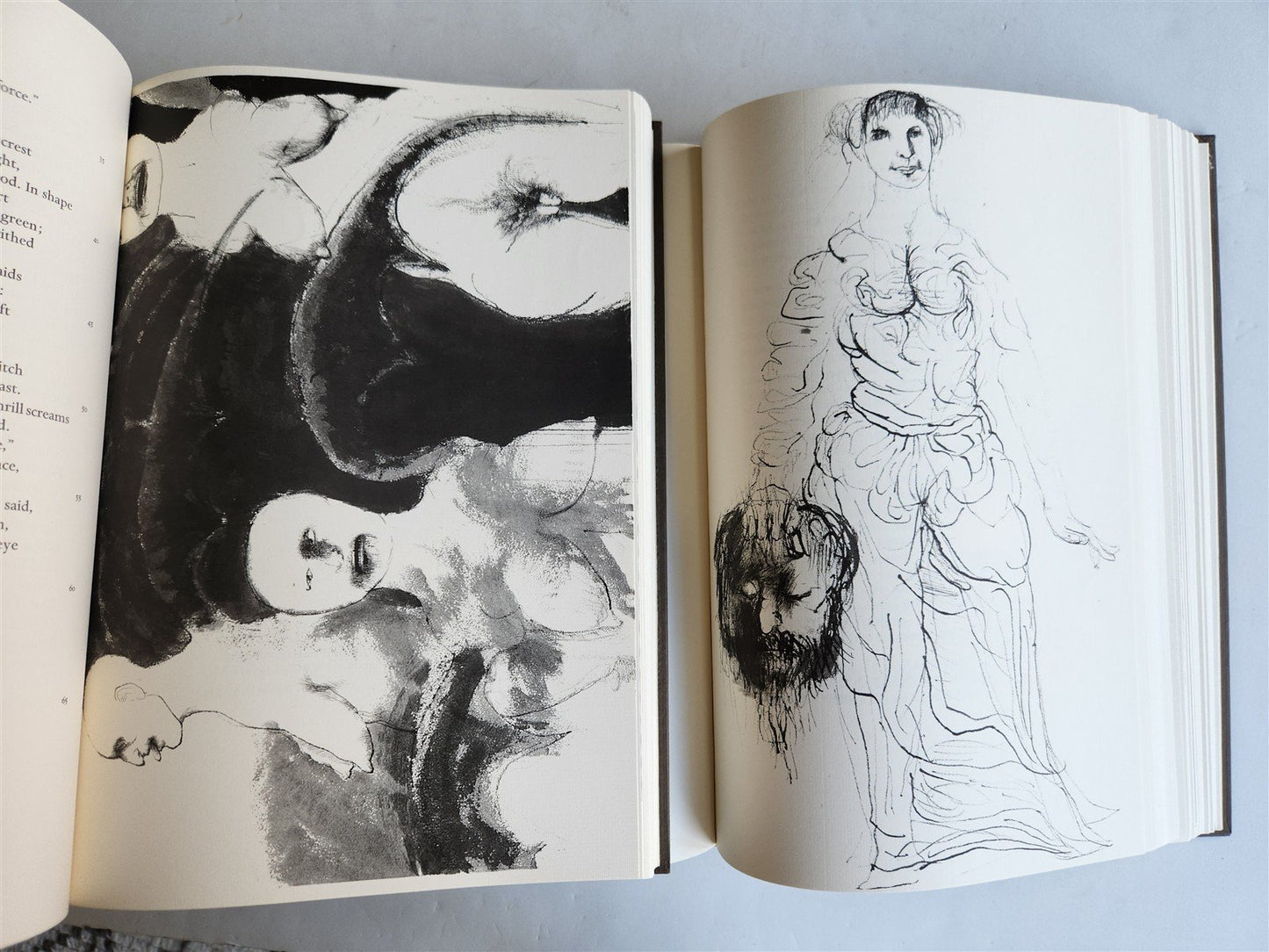 1969 DIVINE COMEDY by DANTE illustrated & SIGNED! by LEONARD BASKIN 3 VOLUMES