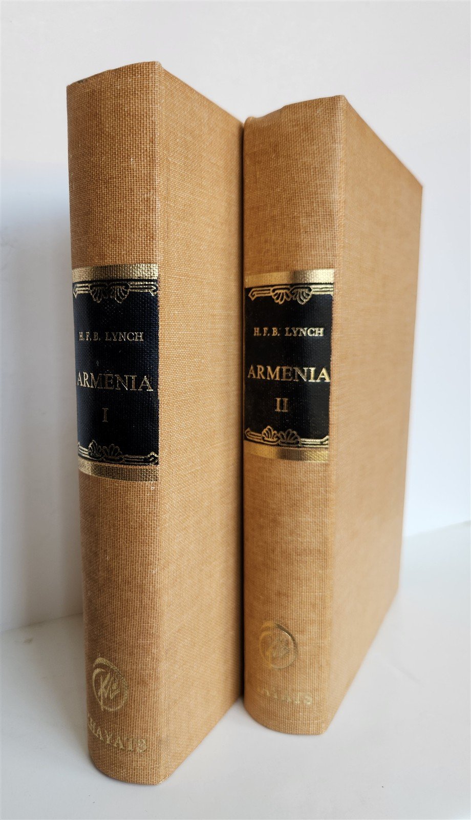1965 ARMENIA TRAVELS & STUDIES by Lynch vintage 2 volumes ILLUSTRATED