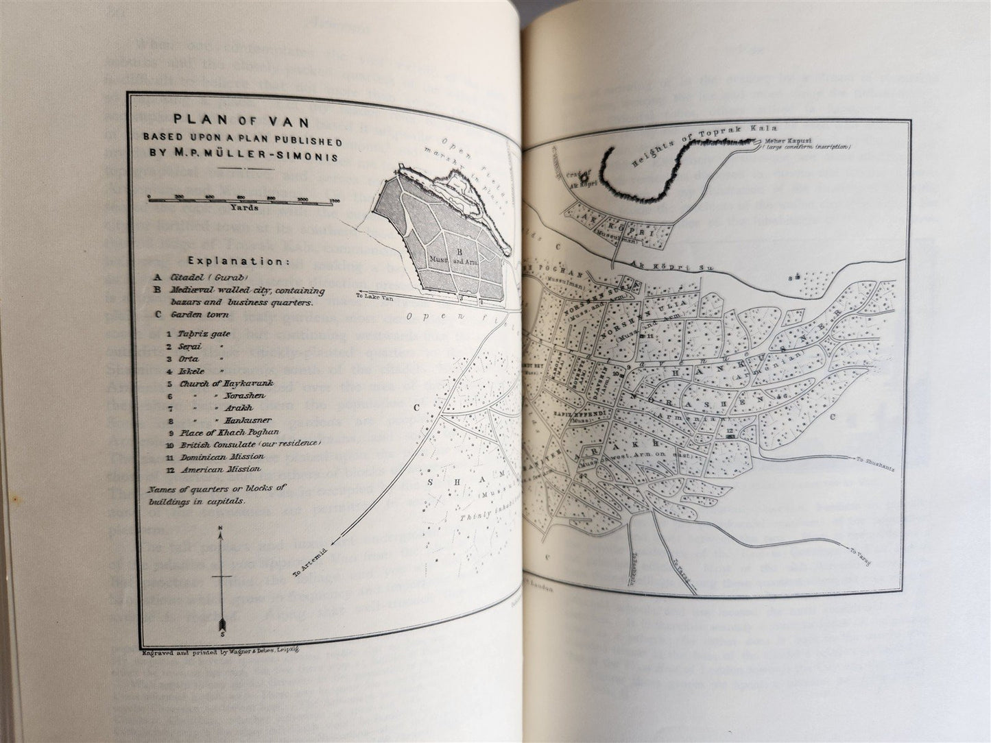 1965 ARMENIA TRAVELS & STUDIES by Lynch vintage 2 volumes ILLUSTRATED