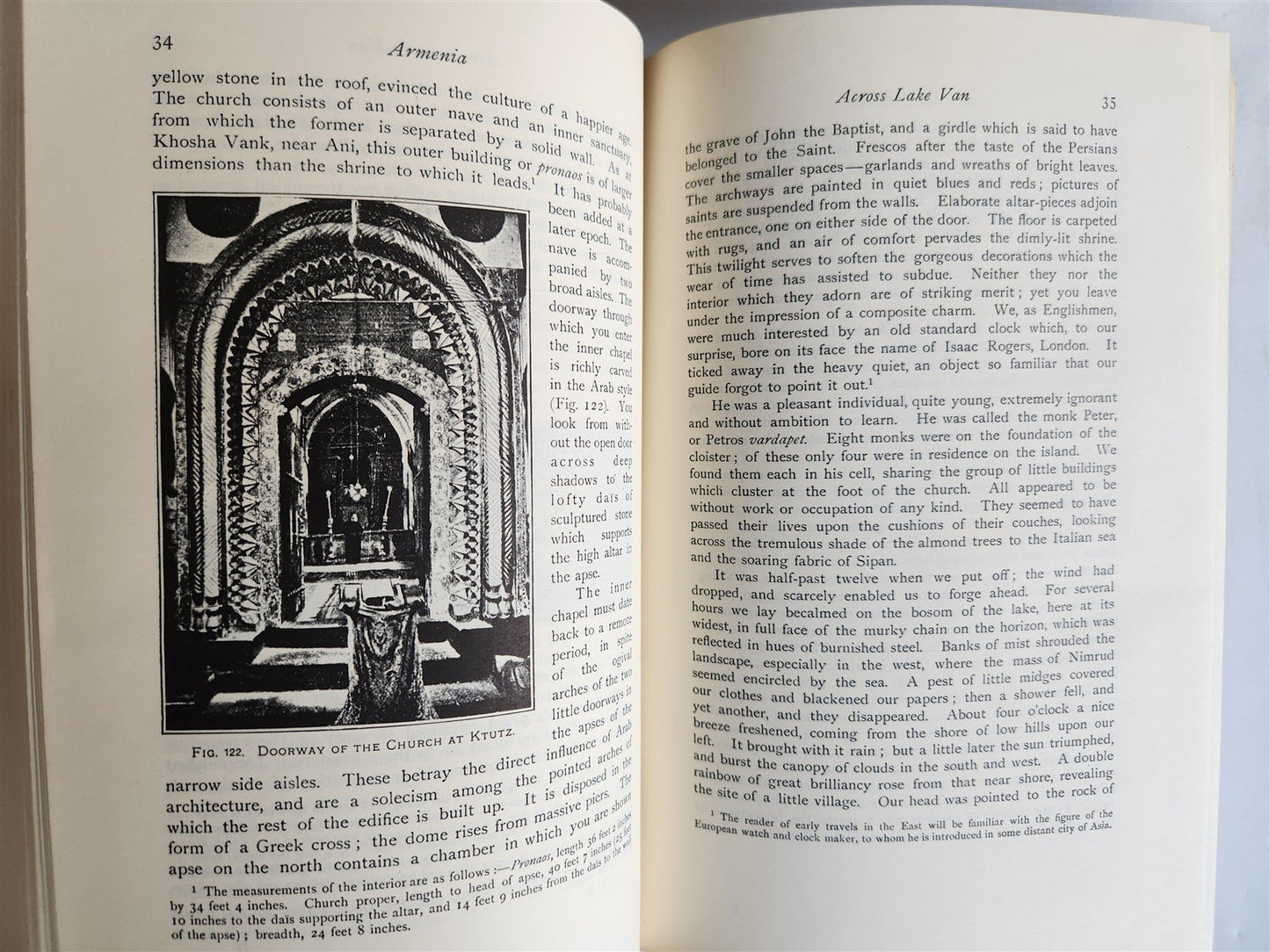 1965 ARMENIA TRAVELS & STUDIES by Lynch vintage 2 volumes ILLUSTRATED