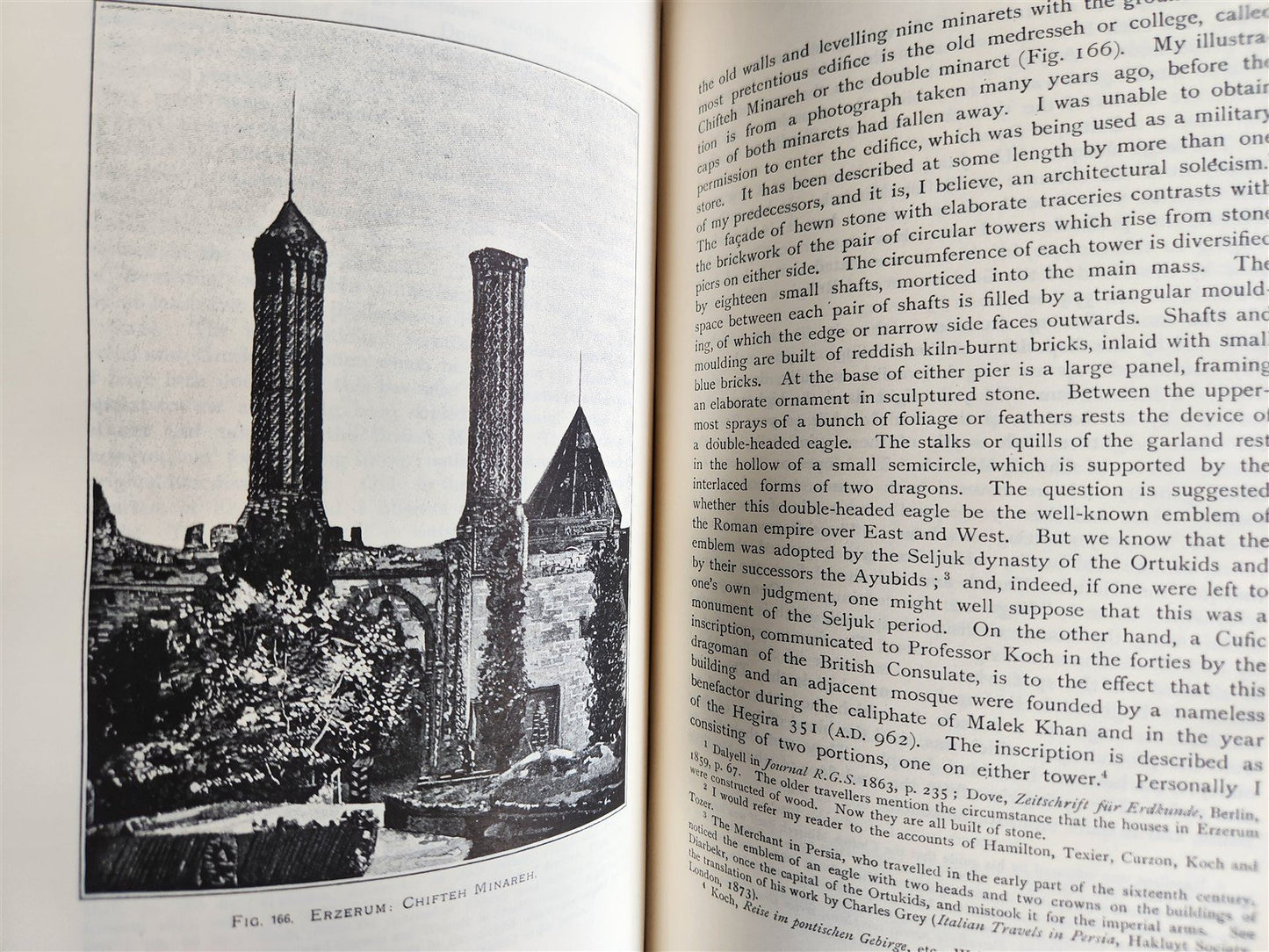 1965 ARMENIA TRAVELS & STUDIES by Lynch vintage 2 volumes ILLUSTRATED