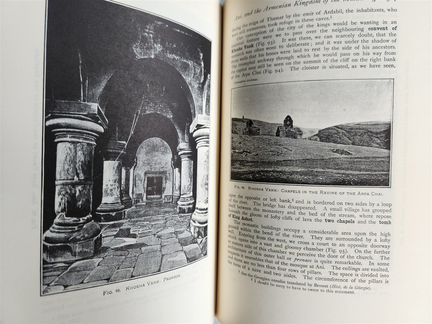 1965 ARMENIA TRAVELS & STUDIES by Lynch vintage 2 volumes ILLUSTRATED