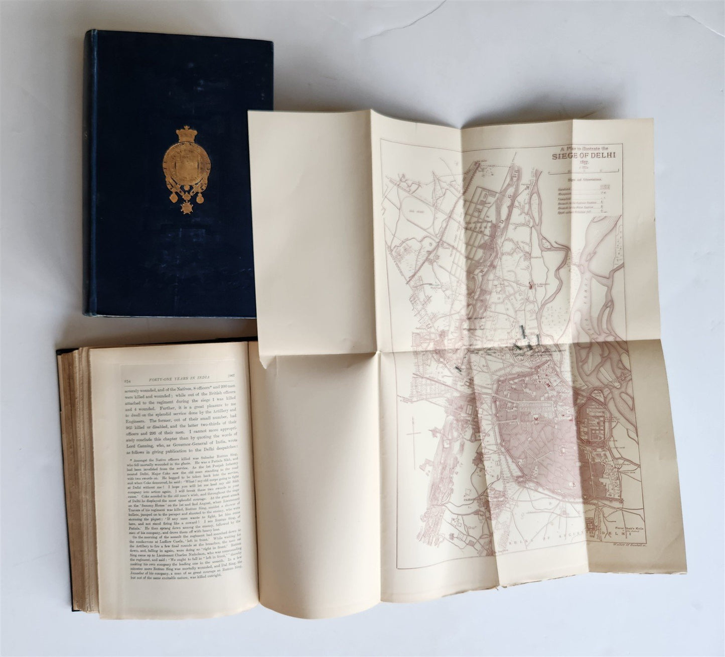 1897 FORTY-ONE YEARS in INDIA by LORD ROBERTS of KANDAHAR 2 volumes ILLUSTRATED