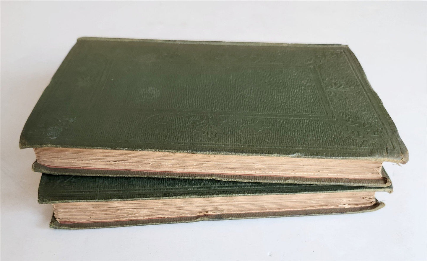 1853 FRONTIER LANDS of CHRISTIAN & TURK antique 2 VOLUMES w/ MAP by J.Skene