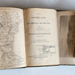1853 FRONTIER LANDS of CHRISTIAN & TURK antique 2 VOLUMES w/ MAP by J.Skene
