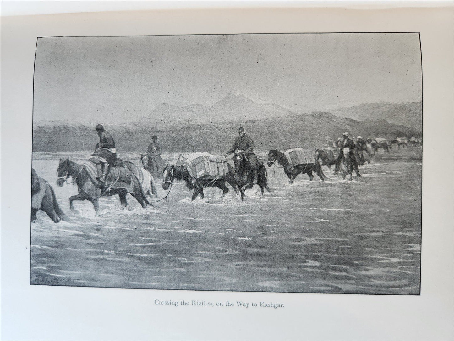 1903 CENTRAL ASIA & TIBET by SVEN HEDIN 2 VOLS antique ILLUSTRATED