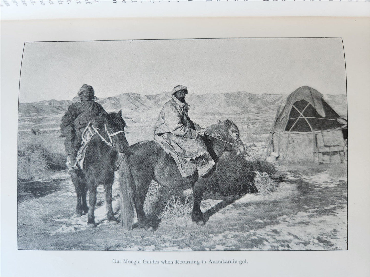 1903 CENTRAL ASIA & TIBET by SVEN HEDIN 2 VOLS antique ILLUSTRATED
